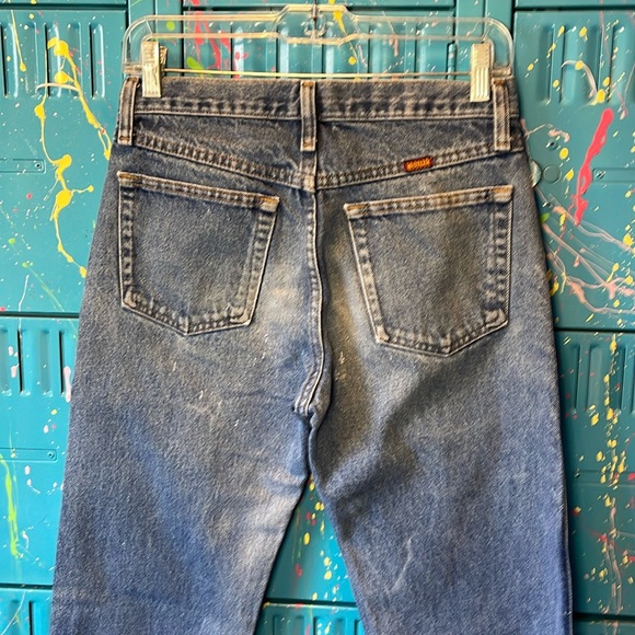 😎Distressed Rustler jeans 29/30 (vintage) M317 - Picture 3 of 12